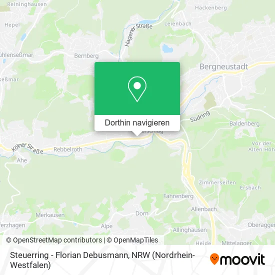 Steuerring - Florian Debusmann Karte