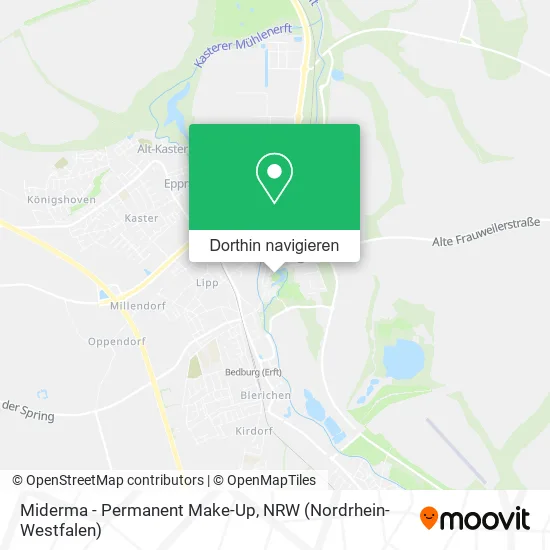 Miderma - Permanent Make-Up Karte