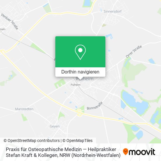 Praxis für Osteopathische Medizin — Heilpraktiker Stefan Kraft & Kollegen Karte