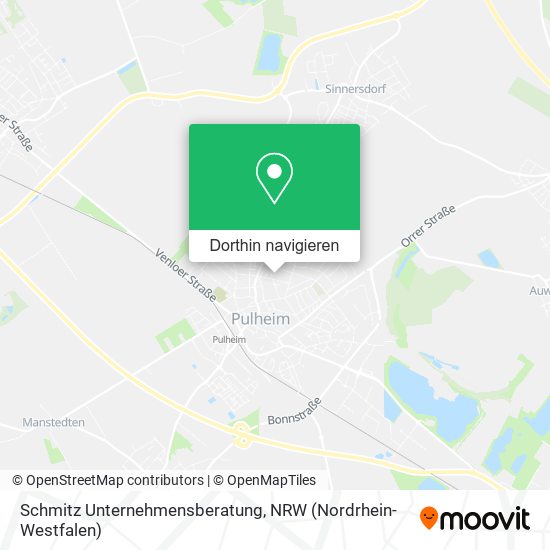 Schmitz Unternehmensberatung Karte
