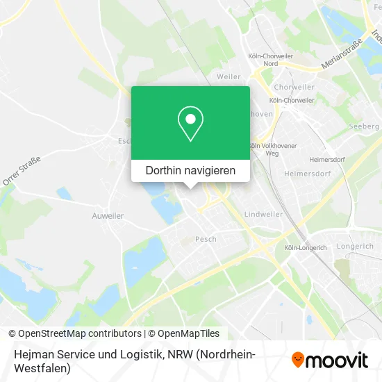 Hejman Service und Logistik Karte