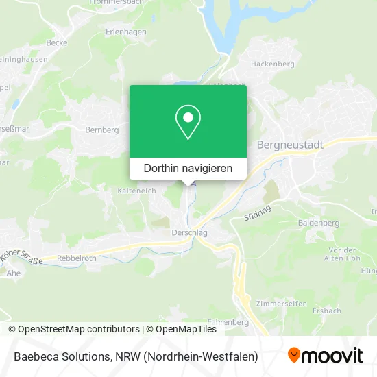 Baebeca Solutions Karte