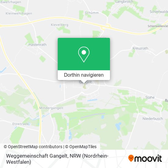 Weggemeinschaft Gangelt Karte