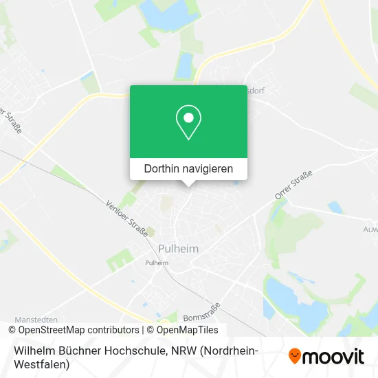 Wilhelm Büchner Hochschule Karte