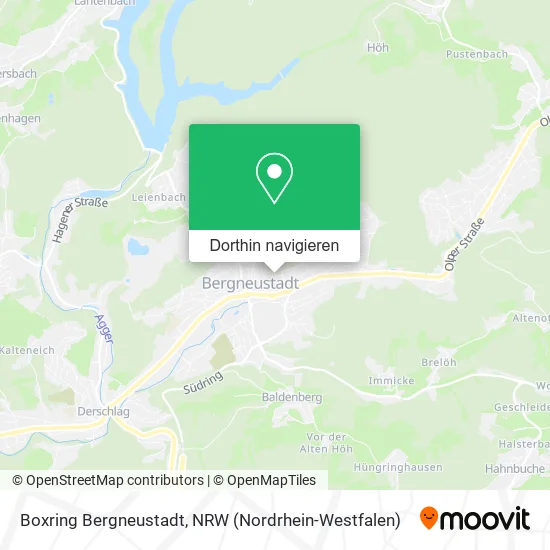 Boxring Bergneustadt Karte