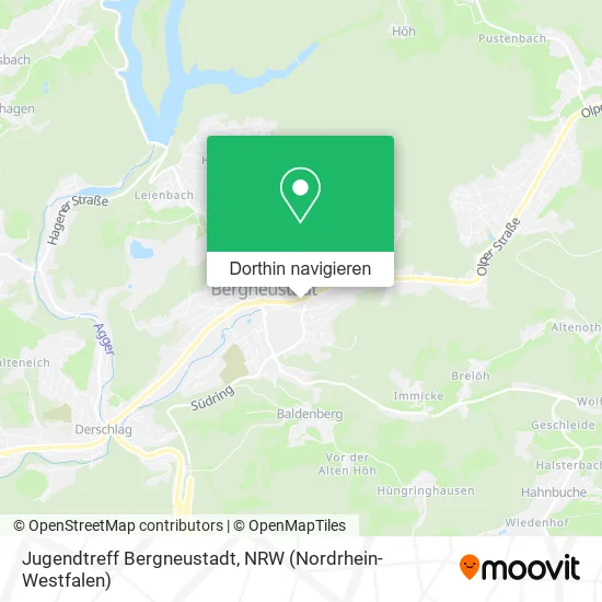 Jugendtreff Bergneustadt Karte