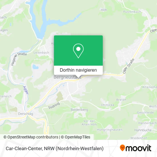 Car-Clean-Center Karte