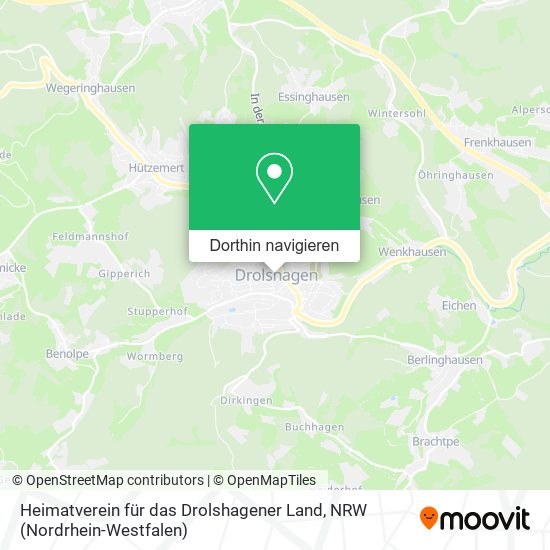 Heimatverein für das Drolshagener Land Karte