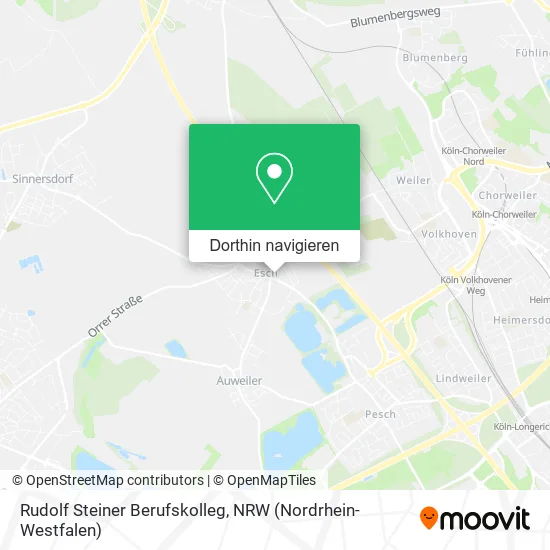 Rudolf Steiner Berufskolleg Karte