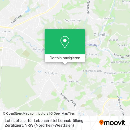 Lohnabfüller für Lebensmittel Lohnabfüllung Zertifiziert Karte