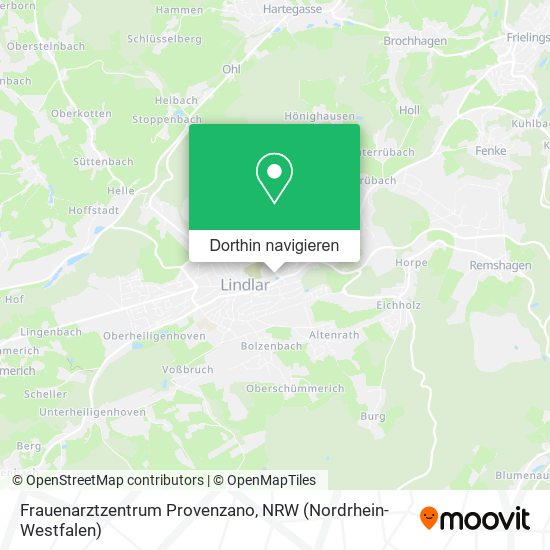 Frauenarztzentrum Provenzano Karte