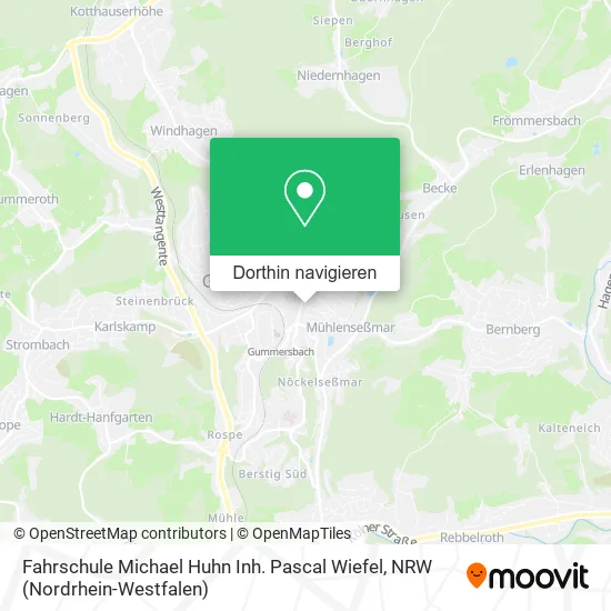 Fahrschule Michael Huhn Inh. Pascal Wiefel Karte
