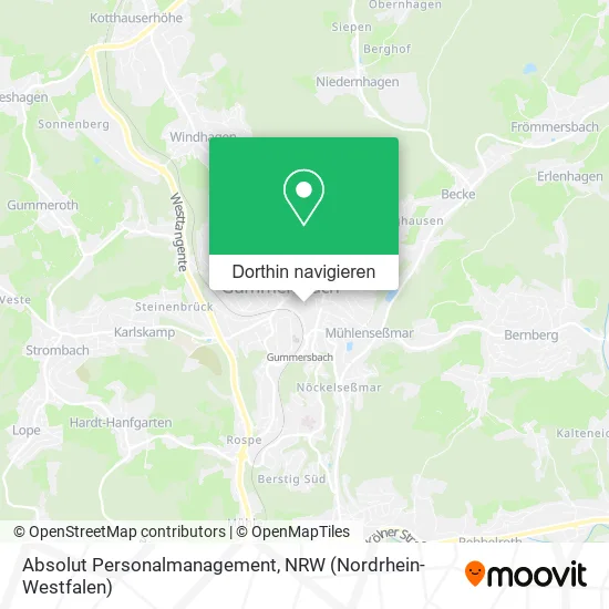 Absolut Personalmanagement Karte