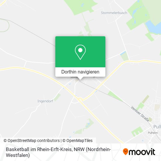 Basketball im Rhein-Erft-Kreis Karte