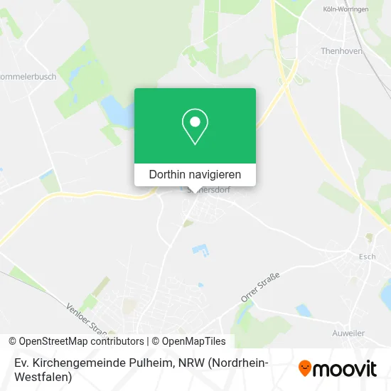 Ev. Kirchengemeinde Pulheim Karte