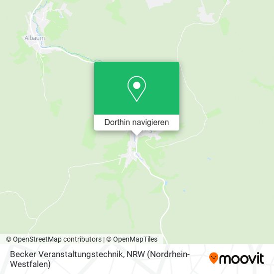 Becker Veranstaltungstechnik Karte