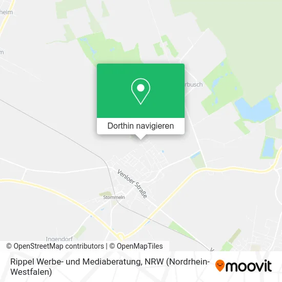 Rippel Werbe- und Mediaberatung Karte