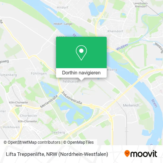 Lifta Treppenlifte Karte