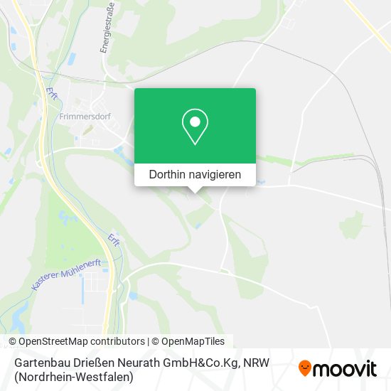 Gartenbau Drießen Neurath GmbH&Co.Kg Karte