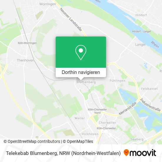 Telekebab Blumenberg Karte