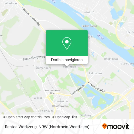 Rentas Werkzeug Karte