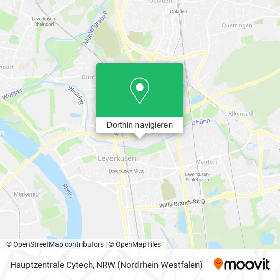 Hauptzentrale Cytech Karte