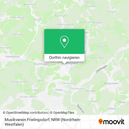 Musikverein Frielingsdorf Karte