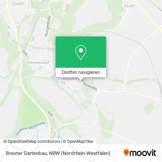 Brester Gartenbau Karte