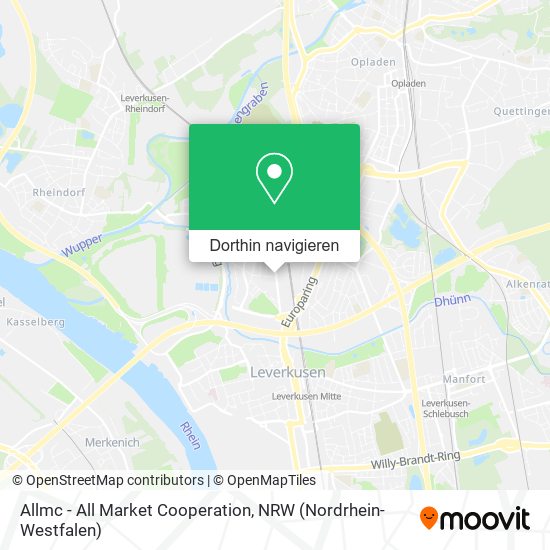 Allmc - All Market Cooperation Karte