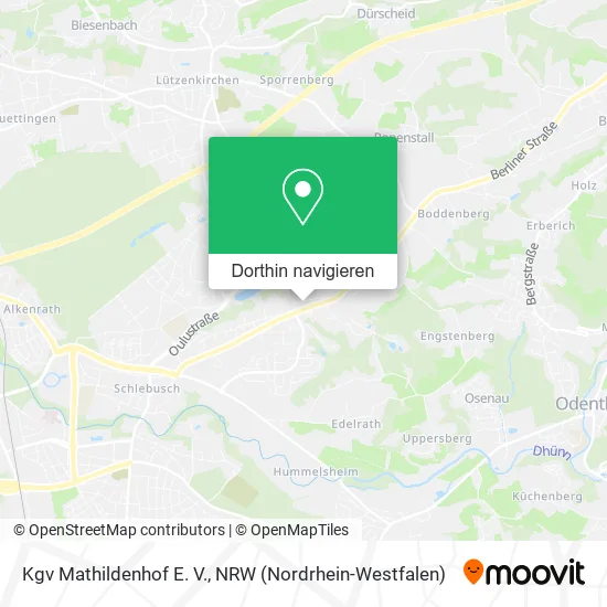 Kgv Mathildenhof E. V. Karte