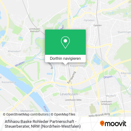 Aflihaou Baske Rohleder Partnerschaft - Steuerberater Karte