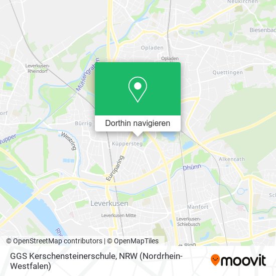 GGS Kerschensteinerschule Karte