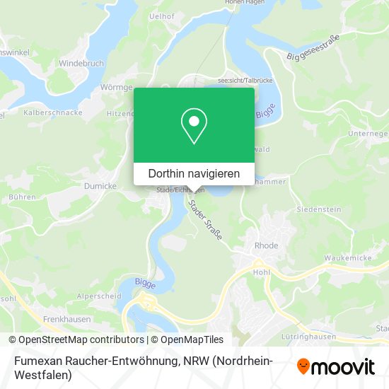 Fumexan Raucher-Entwöhnung Karte