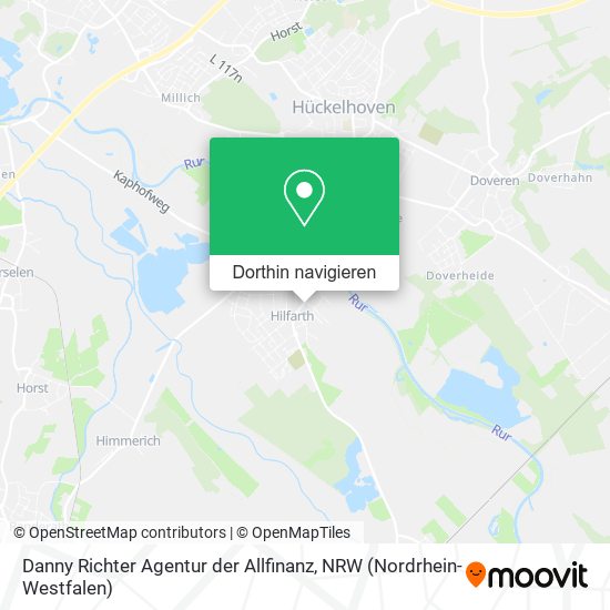 Danny Richter Agentur der Allfinanz Karte