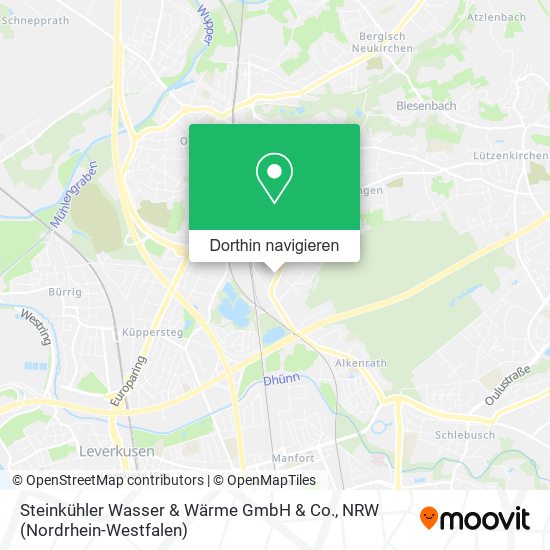 Steinkühler Wasser & Wärme GmbH & Co. Karte