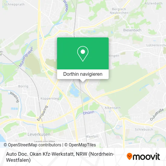 Auto Doc. Okan Kfz-Werkstatt Karte