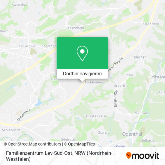 Familienzentrum Lev-Süd-Ost Karte
