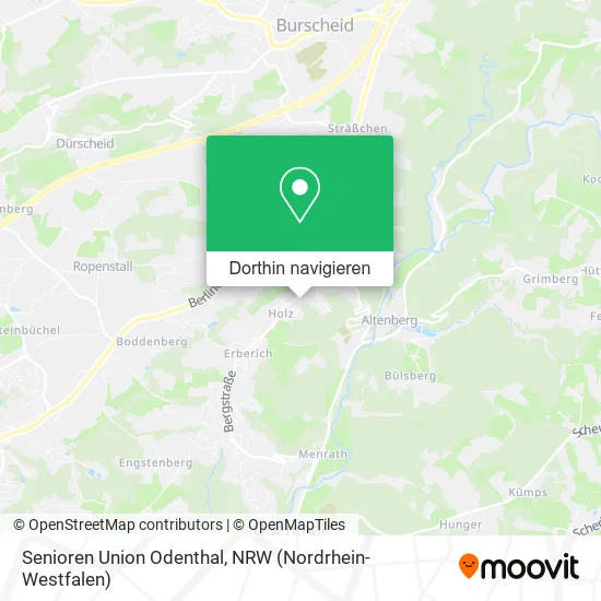 Senioren Union Odenthal Karte