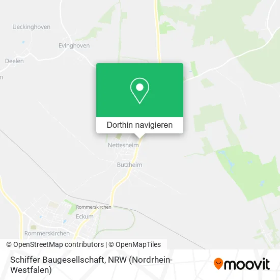 Schiffer Baugesellschaft Karte