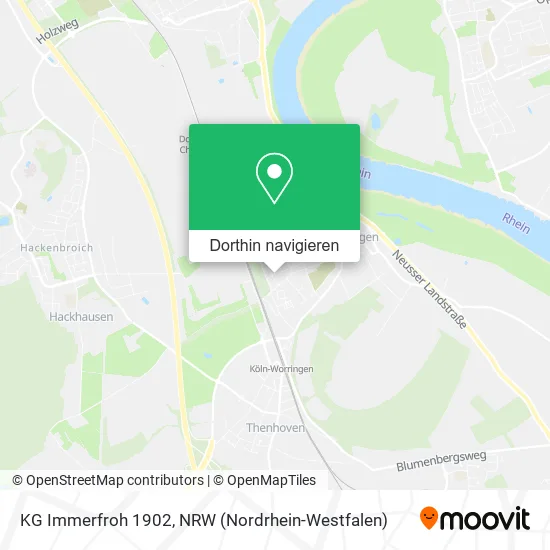 KG Immerfroh 1902 Karte