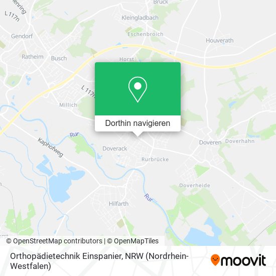Orthopädietechnik Einspanier Karte