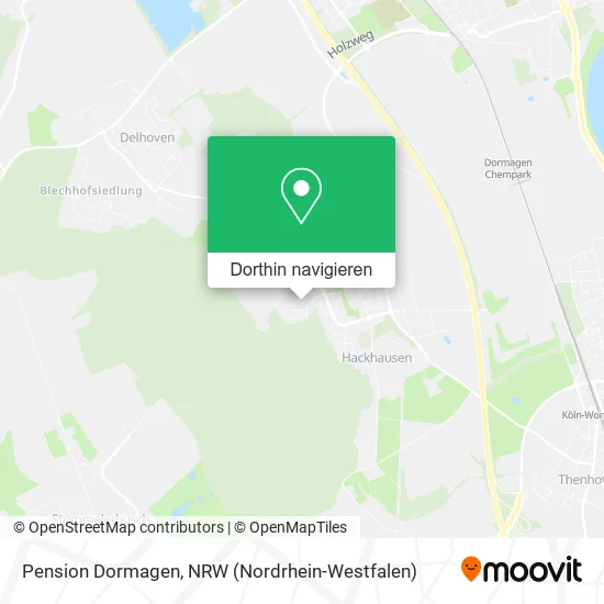 Pension Dormagen Karte