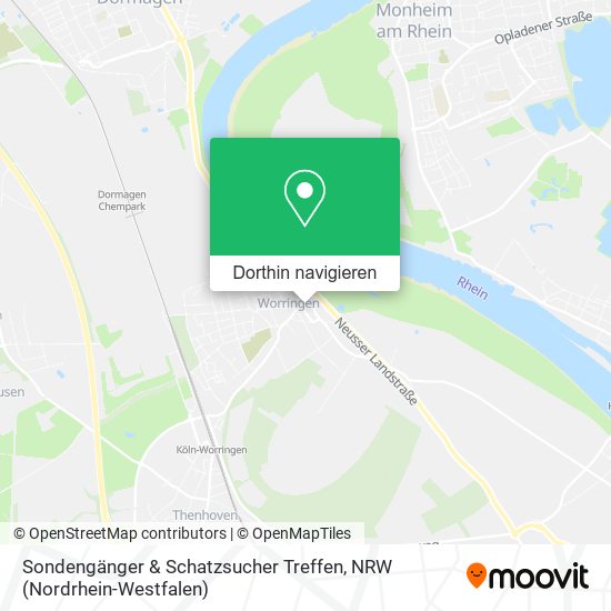 Sondengänger & Schatzsucher Treffen Karte