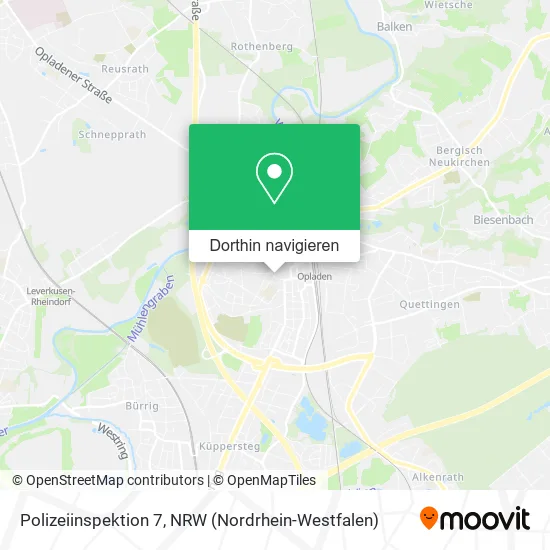 Polizeiinspektion 7 Karte