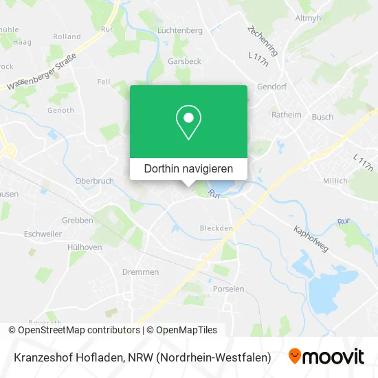 Kranzeshof Hofladen Karte