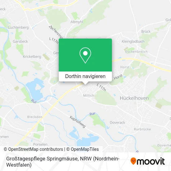 Großtagespflege Springmäuse Karte