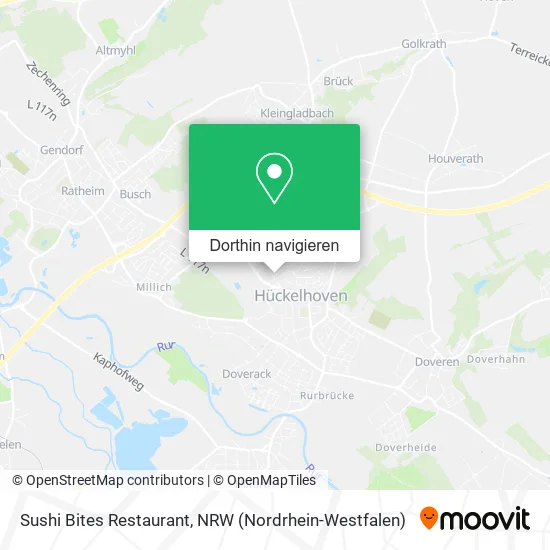 Sushi Bites Restaurant Karte