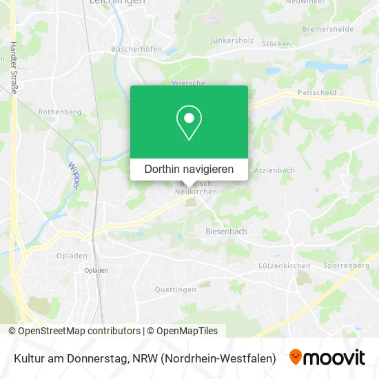 Kultur am Donnerstag Karte