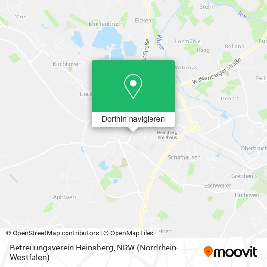 Betreuungsverein Heinsberg Karte