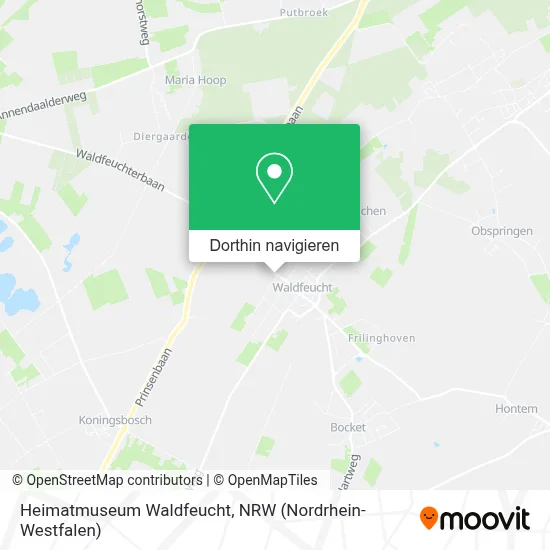 Heimatmuseum Waldfeucht Karte